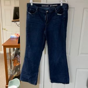 DKNY Boot Cut Jeans sz 16x30